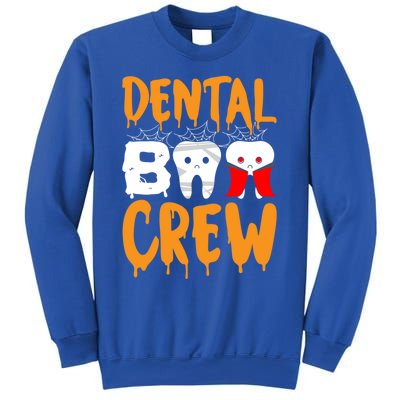 Dental Boo Crew Spooky Halloween Teeth Dental Assistant Cute Gift Sweatshirt