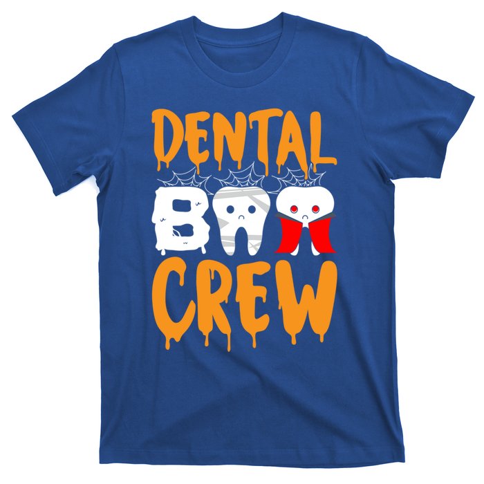 Dental Boo Crew Spooky Halloween Teeth Dental Assistant Cute Gift T-Shirt