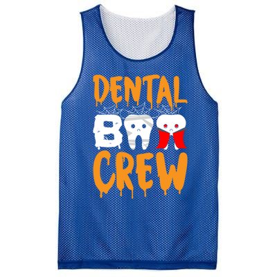 Dental Boo Crew Spooky Halloween Teeth Dental Assistant Cute Gift Mesh Reversible Basketball Jersey Tank