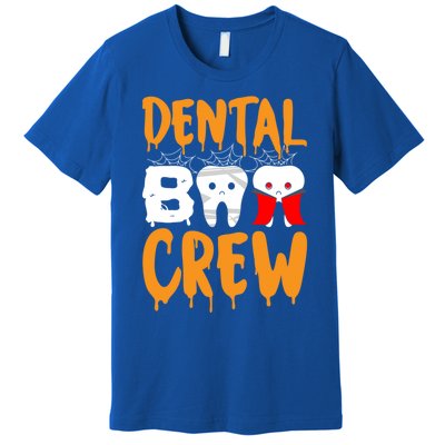 Dental Boo Crew Spooky Halloween Teeth Dental Assistant Cute Gift Premium T-Shirt