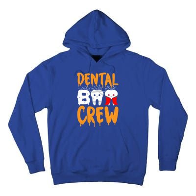 Dental Boo Crew Spooky Halloween Teeth Dental Assistant Cute Gift Tall Hoodie