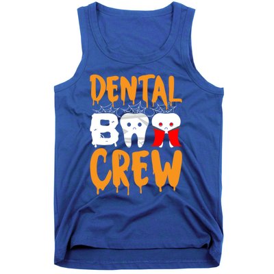 Dental Boo Crew Spooky Halloween Teeth Dental Assistant Cute Gift Tank Top