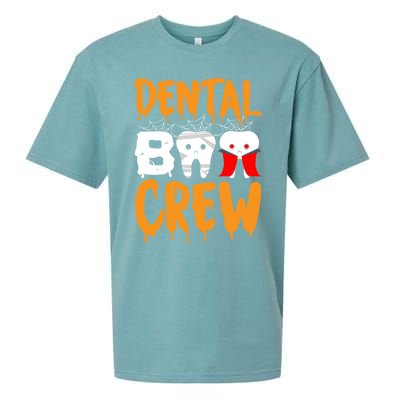 Dental Boo Crew Spooky Halloween Teeth Dental Assistant Cute Gift Sueded Cloud Jersey T-Shirt