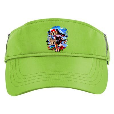 Dog's Best Christmas Adult Drive Performance Visor