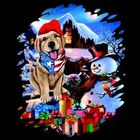 Dog's Best Christmas Cooling Performance Crew T-Shirt