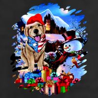 Dog's Best Christmas 11oz C Handle Ceramic Mug