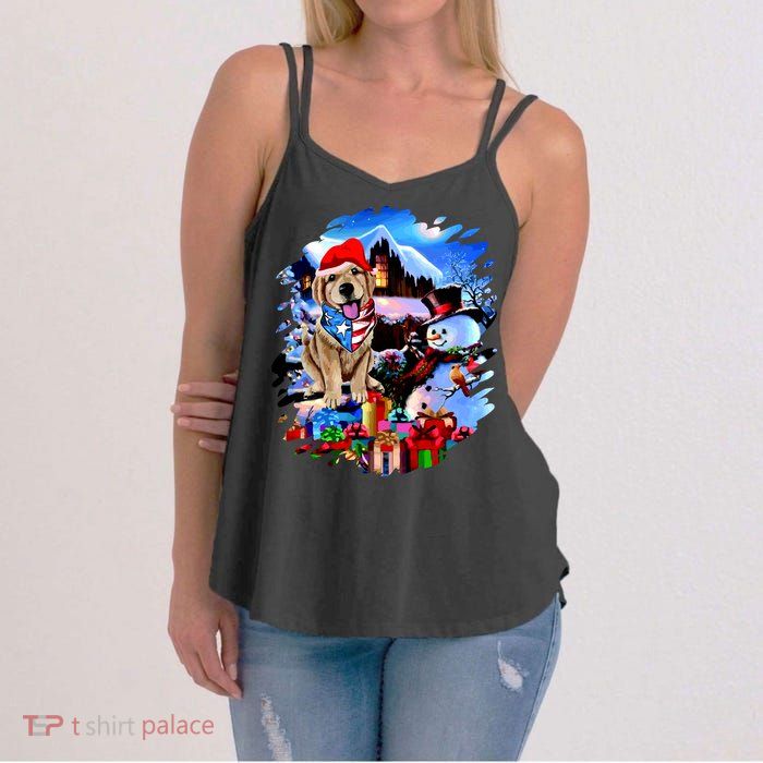Dog's Best Christmas Women's Strappy Tank