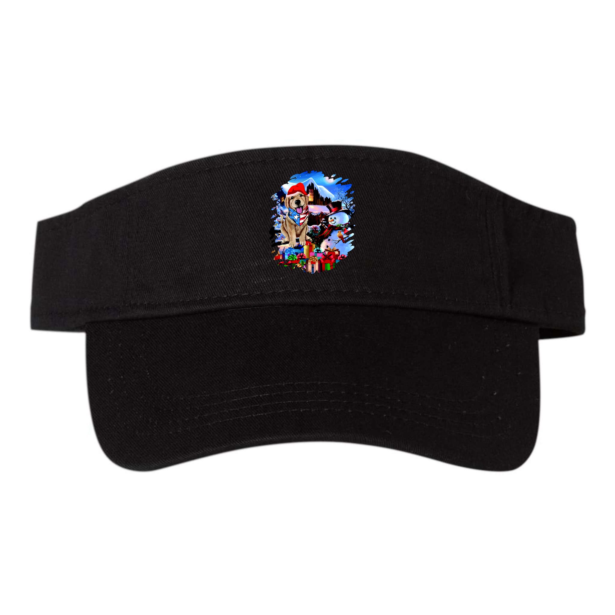 Dog's Best Christmas Visor