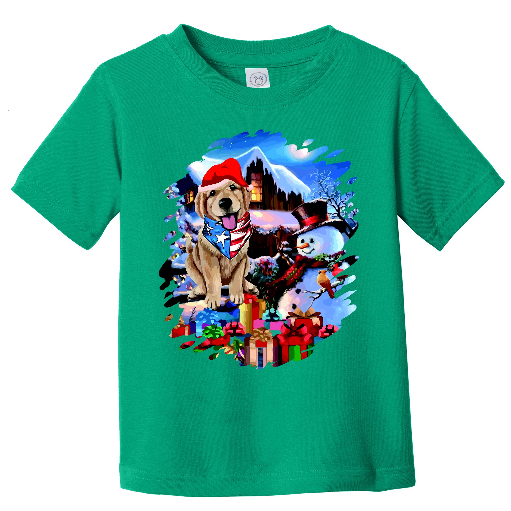 Dog's Best Christmas Toddler T-Shirt
