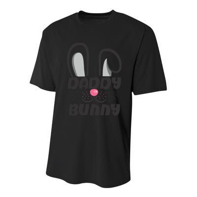 Daddy Bunny Cute Easter Matching Family Easter Dad Gift Youth Performance Sprint T-Shirt