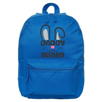 Daddy Bunny Cute Easter Matching Family Easter Dad Gift 16 in Basic Backpack