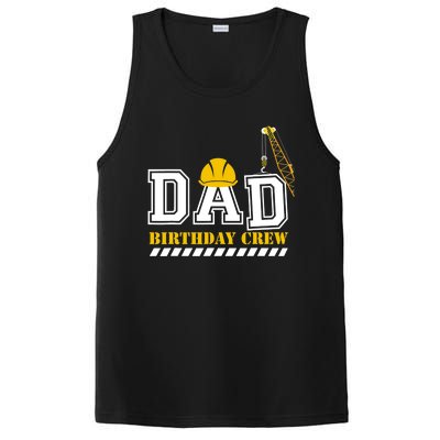 Dad Birthday Crew Construction Birthday Party PosiCharge Competitor Tank