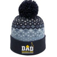 Dad Birthday Crew Construction Birthday Party The Baniff Cuffed Pom Beanie