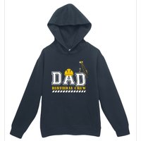 Dad Birthday Crew Construction Birthday Party Urban Pullover Hoodie