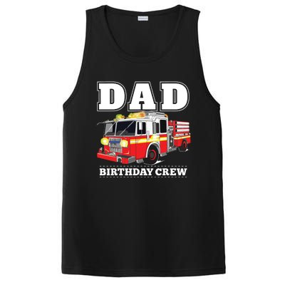 Dad Birthday Crew Fire Truck Firefighter Fireman Party PosiCharge Competitor Tank