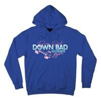 Down Bad Crying At The Gym Vintage Funny Gift Tall Hoodie