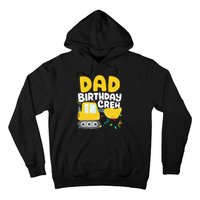 Dad Birthday Crew Construction Truck Excavator Daddy Papa Hoodie