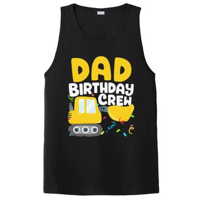 Dad Birthday Crew Construction Truck Excavator Daddy Papa PosiCharge Competitor Tank