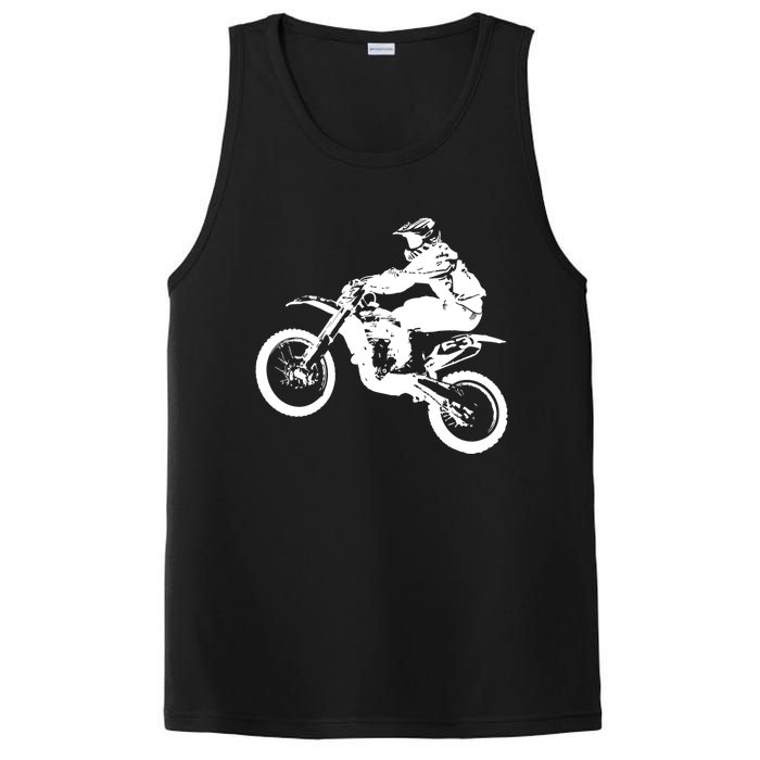 Dirt Bike Cool Gift Motocross Enduro Cool Gift PosiCharge Competitor Tank