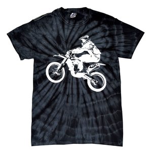 Dirt Bike Cool Gift Motocross Enduro Cool Gift Tie-Dye T-Shirt