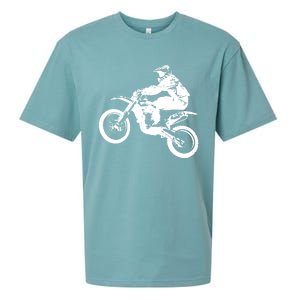 Dirt Bike Cool Gift Motocross Enduro Cool Gift Sueded Cloud Jersey T-Shirt