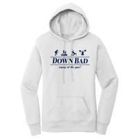 Down Bad Crying At The Gym Women's Pullover Hoodie