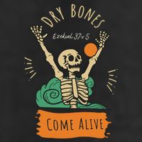 Dry Bones Come Alive Christian Halloween Microfiber Hand Towel