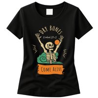 Dry Bones Come Alive Christian Halloween Womens T-Shirt