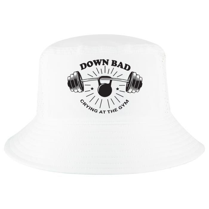 Down Bad Crying At The Gym Cool Comfort Performance Bucket Hat