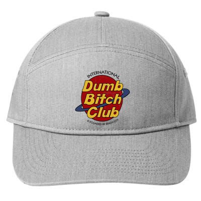 Dumb Bitch Clubb 7-Panel Snapback Hat