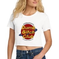 Dumb Bitch Clubb Women's Crop Top Tee