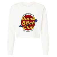 Dumb Bitch Clubb Cropped Pullover Crew
