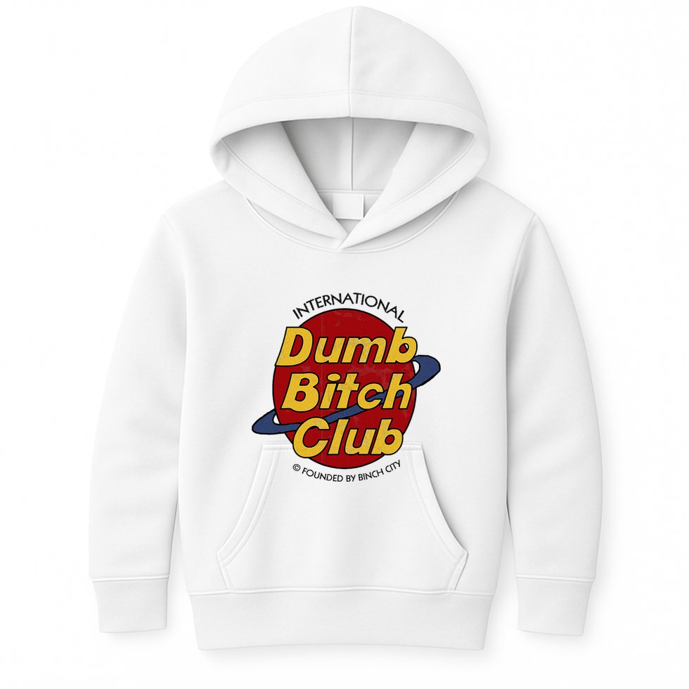 Dumb Bitch Clubb Kids Hoodie
