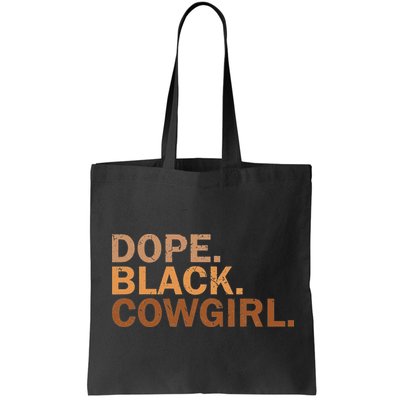 Dope Black Cowgirl Melanin Black African Rodeo Cowgirl Bag