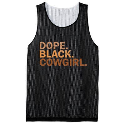 Dope Black Cowgirl Melanin Black African Rodeo Cowgirl Mesh Reversible Basketball Jersey Tank
