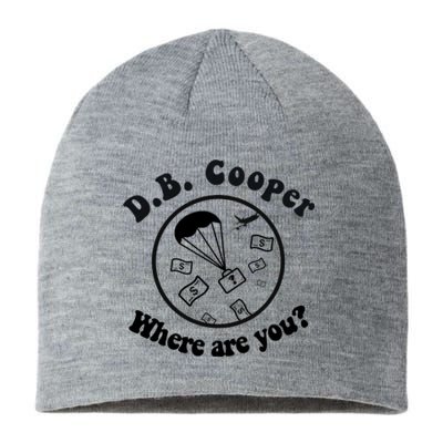 D B Cooper Where Are You Classic Sustainable Beanie