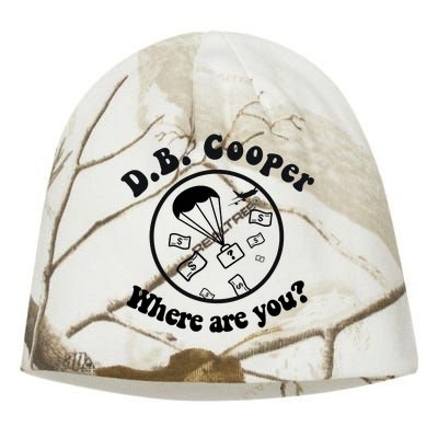 D B Cooper Where Are You Classic Kati - Camo Knit Beanie