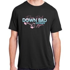 Down Bad Cryin At The Gym Adult ChromaSoft Performance T-Shirt