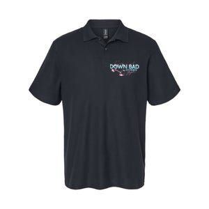 Down Bad Cryin At The Gym Softstyle Adult Sport Polo