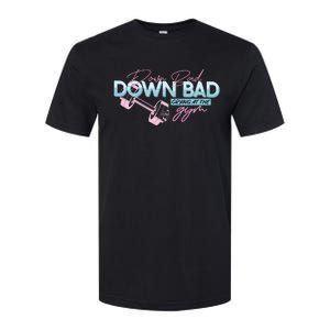 Down Bad Cryin At The Gym Softstyle CVC T-Shirt