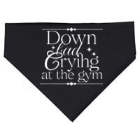 Down Bad Crying At The Gym USA-Made Doggie Bandana