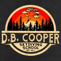 D. B. Cooper Robber Thief Parachute Skydiving School Est 1971 Retro Vintage Hat