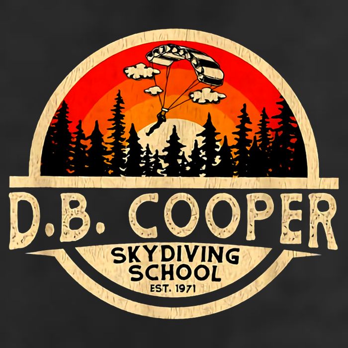 D. B. Cooper Robber Thief Parachute Skydiving School Est 1971 Retro Vintage Hat