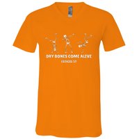 Dry Bones Come Alive Halloween Christian V-Neck T-Shirt