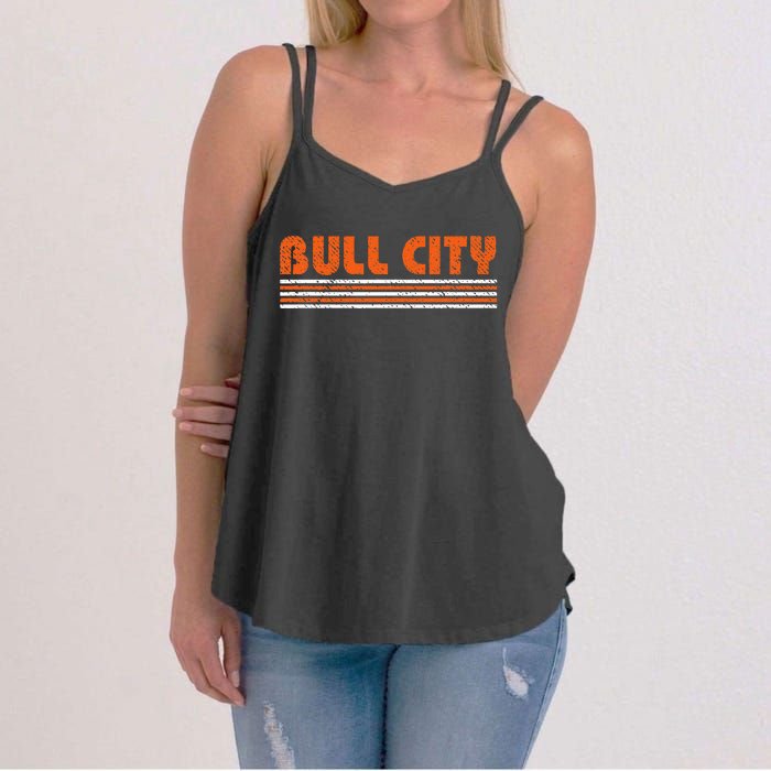 Durham Bull City Vintage 80s Retro Style Women's Strappy Tank