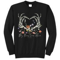 Dry Bones Come Alive Funny Skeleton Hands Sweatshirt