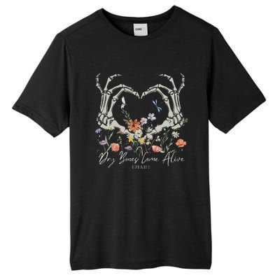 Dry Bones Come Alive Funny Skeleton Hands Tall Fusion ChromaSoft Performance T-Shirt