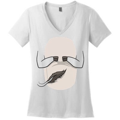 Donkey Body Costume Easy Halloween Funny Gift Cute Women's V-Neck T-Shirt