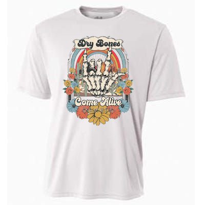 Dry Bones Come Alive Christian Christian Motivational Wear Cooling Performance Crew T-Shirt