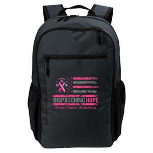 Dispatcher Breast Cancer Awareness Ribbon Daily Commute Backpack